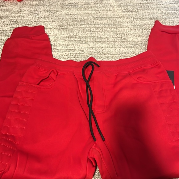 Switch Remarkable Moto Joggers in Red 🆕 - Picture 3 of 6